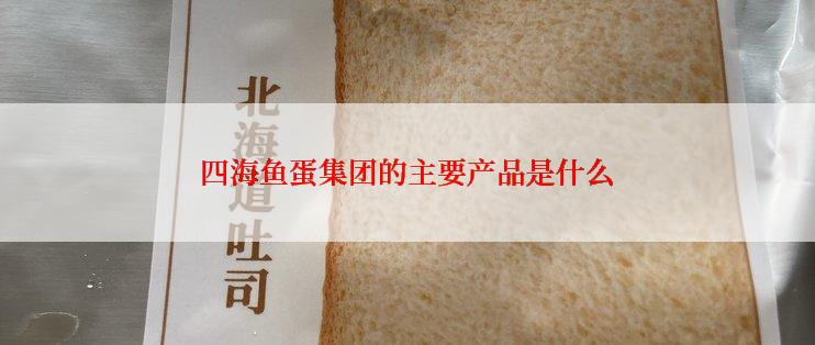 四海鱼蛋集团的主要产品是什么