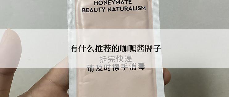  有什么推荐的咖喱酱牌子