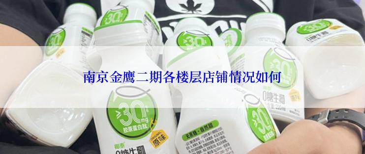 南京金鹰二期各楼层店铺情况如何