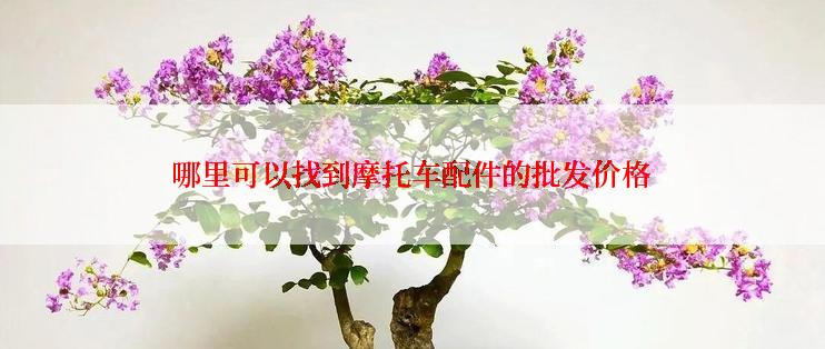 哪里可以找到摩托车配件的批发价格