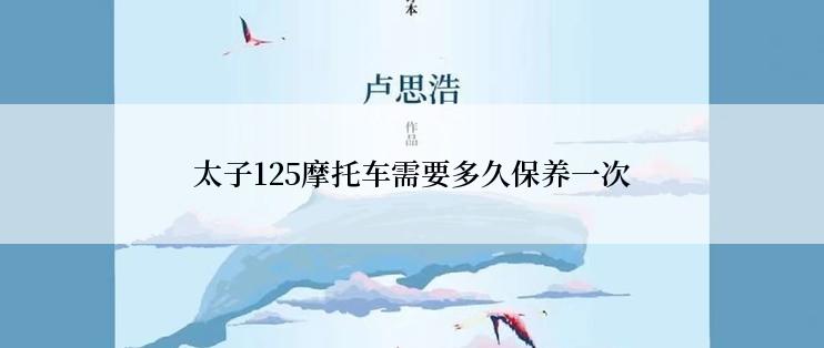 太子125摩托车需要多久保养一次