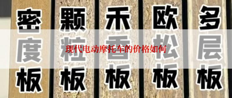 现代电动摩托车的价格如何