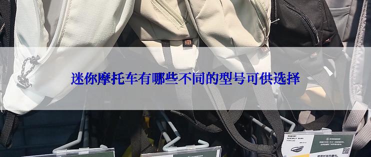 迷你摩托车有哪些不同的型号可供选择