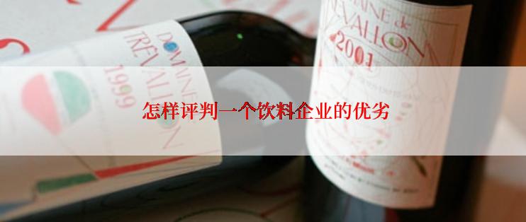  怎样评判一个饮料企业的优劣