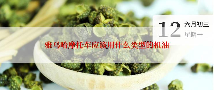 雅马哈摩托车应该用什么类型的机油