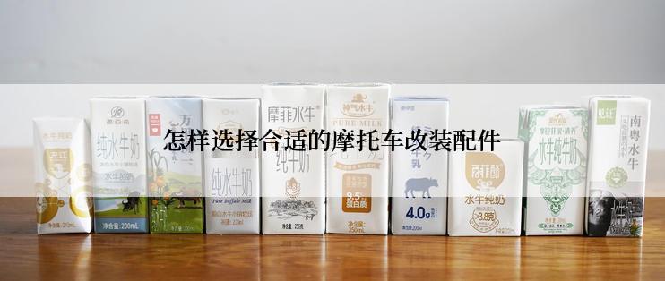 怎样选择合适的摩托车改装配件