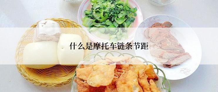 什么是摩托车链条节距