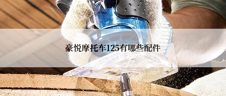 豪悦摩托车125有哪些配件