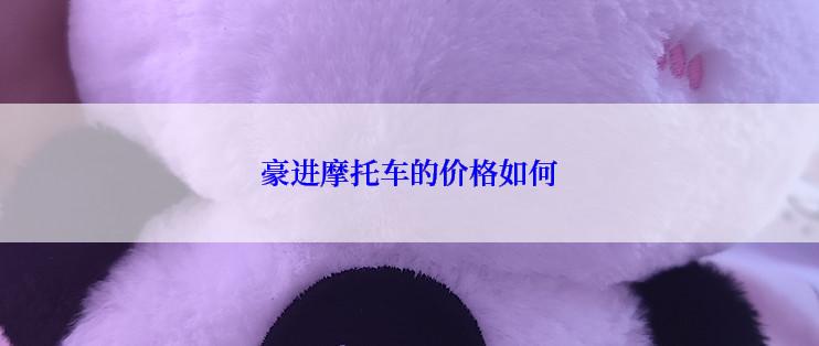 豪进摩托车的价格如何