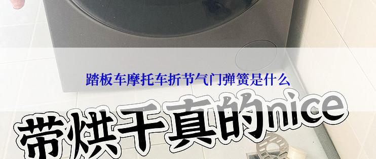 踏板车摩托车折节气门弹簧是什么