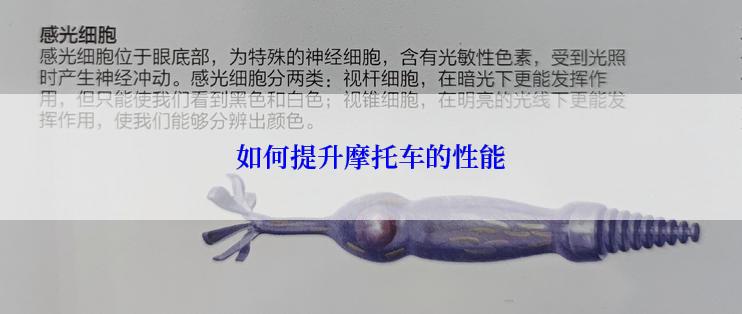 如何提升摩托车的性能