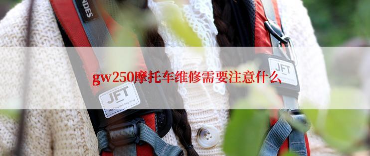  gw250摩托车维修需要注意什么