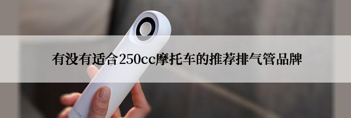  有没有适合250cc摩托车的推荐排气管品牌