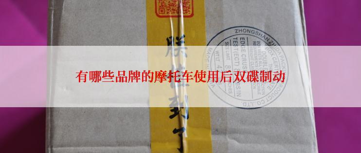 有哪些品牌的摩托车使用后双碟制动