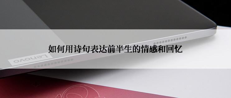 如何用诗句表达前半生的情感和回忆