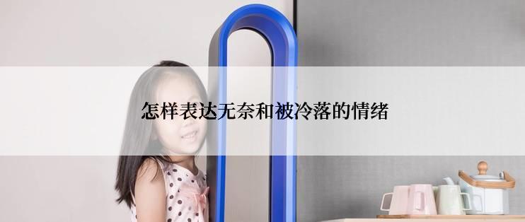  怎样表达无奈和被冷落的情绪