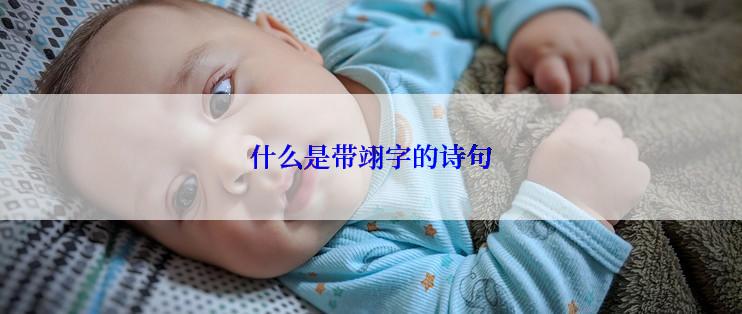 什么是带翊字的诗句